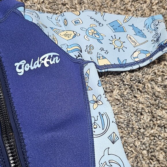 Goldfin Kids Wetsuit size 4t - Picture 3 of 3